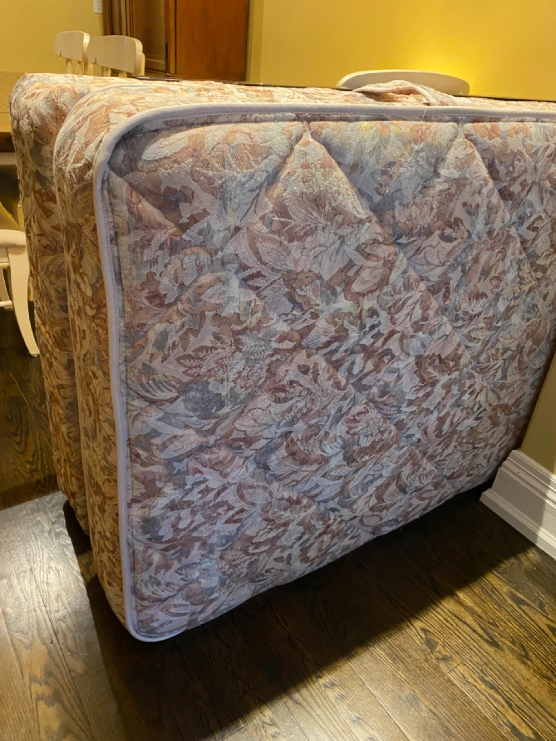 Twin bed mattress , box spring, and frame all included. - photo 2