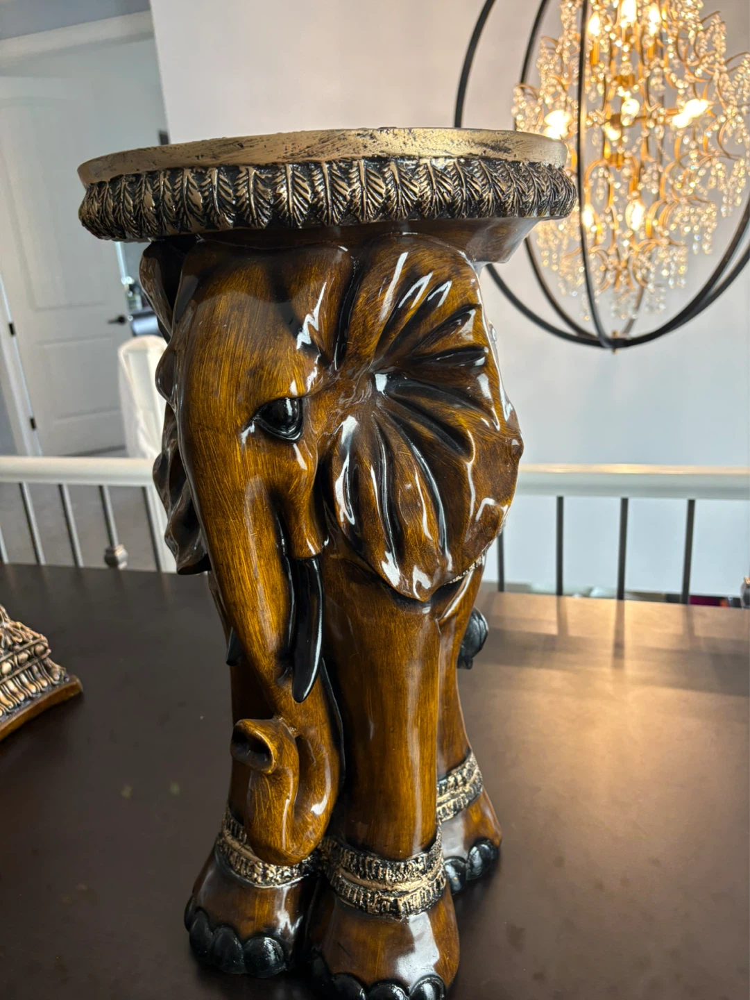 Decorative Elephant Side Table