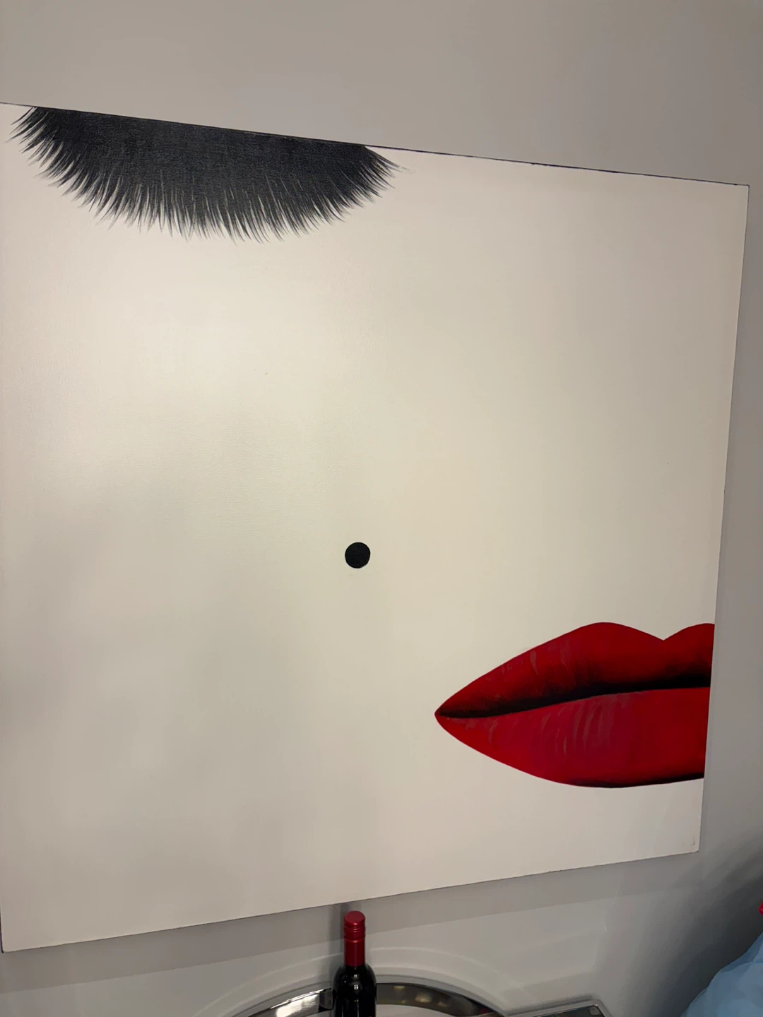 Modern Abstract Art Painting - Woman's Face - photo 2