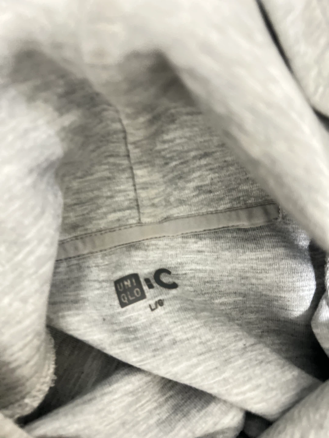 Uniqlo C Hoodie Grey Size L/G - photo 3
