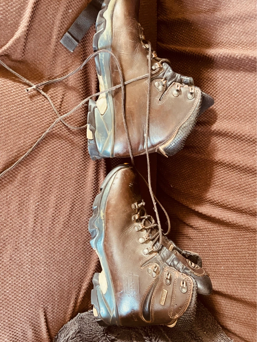 Zamberlan Brown Leather Hiking Boots Gore-Tex Vibram Sole - photo 2