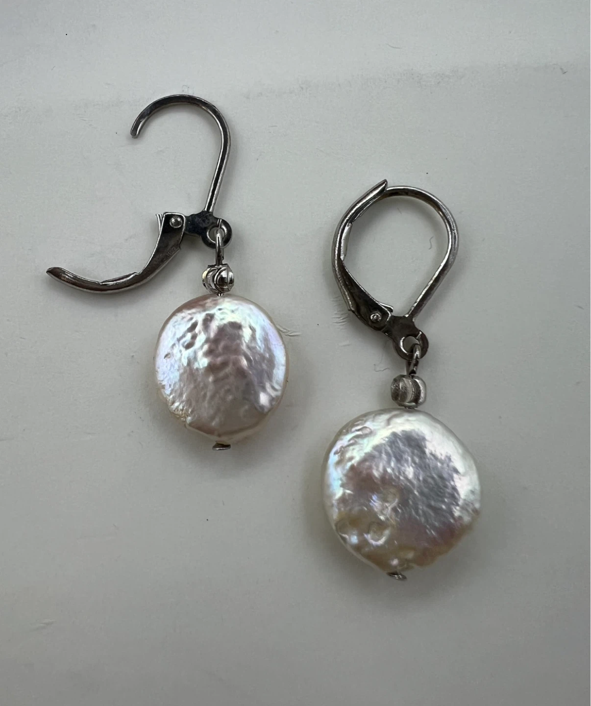 Vintage Pearl Dangle Earrings - photo 3