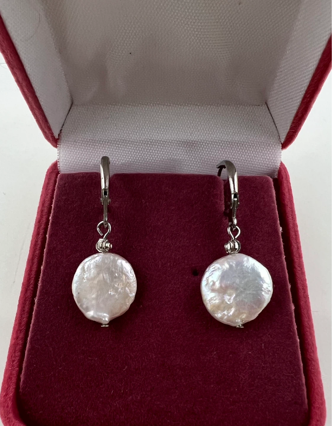 Vintage Pearl Dangle Earrings