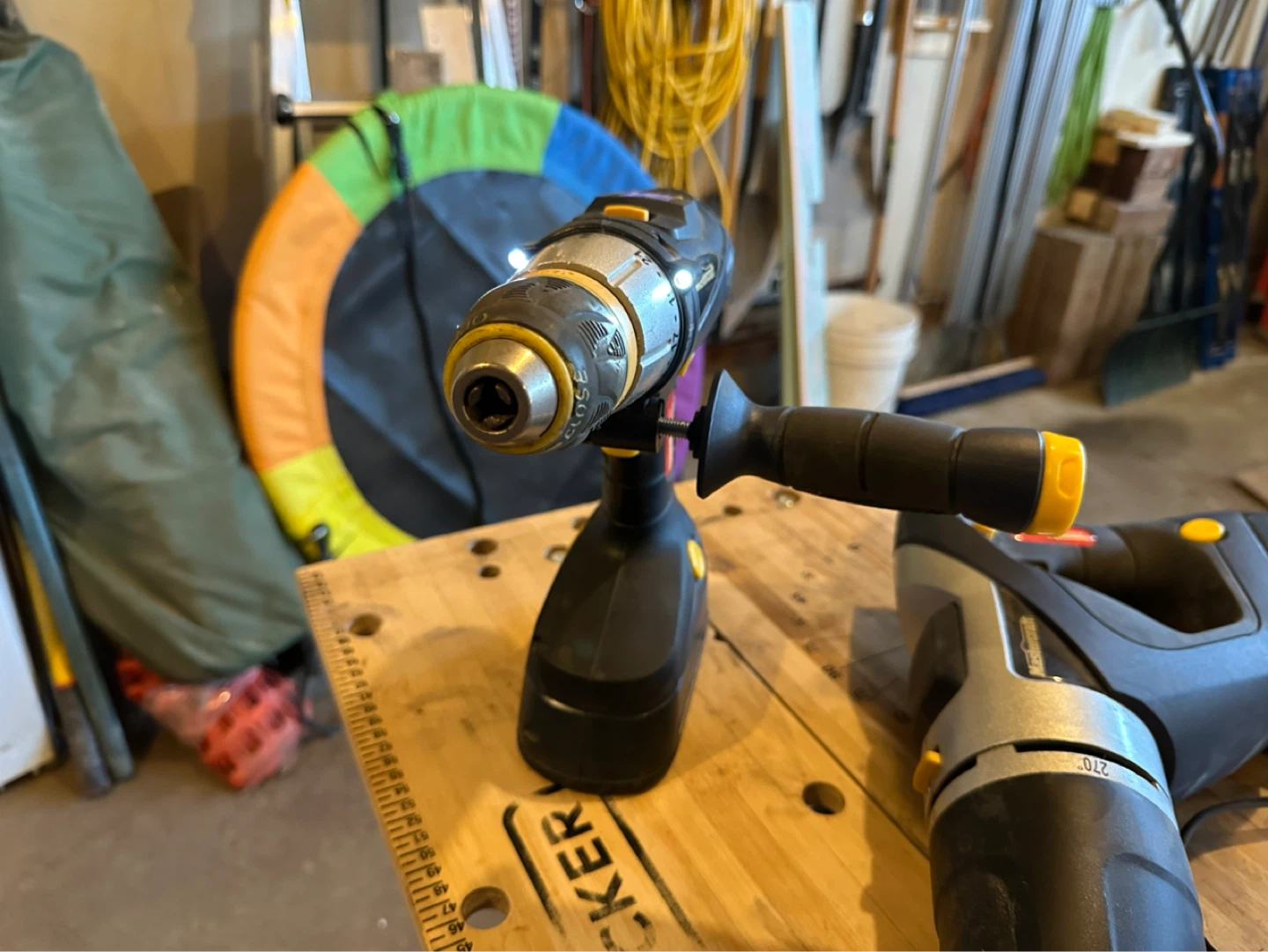 Master Craft Cordless Drill with Handle and Reciprocating Saw - photo 2