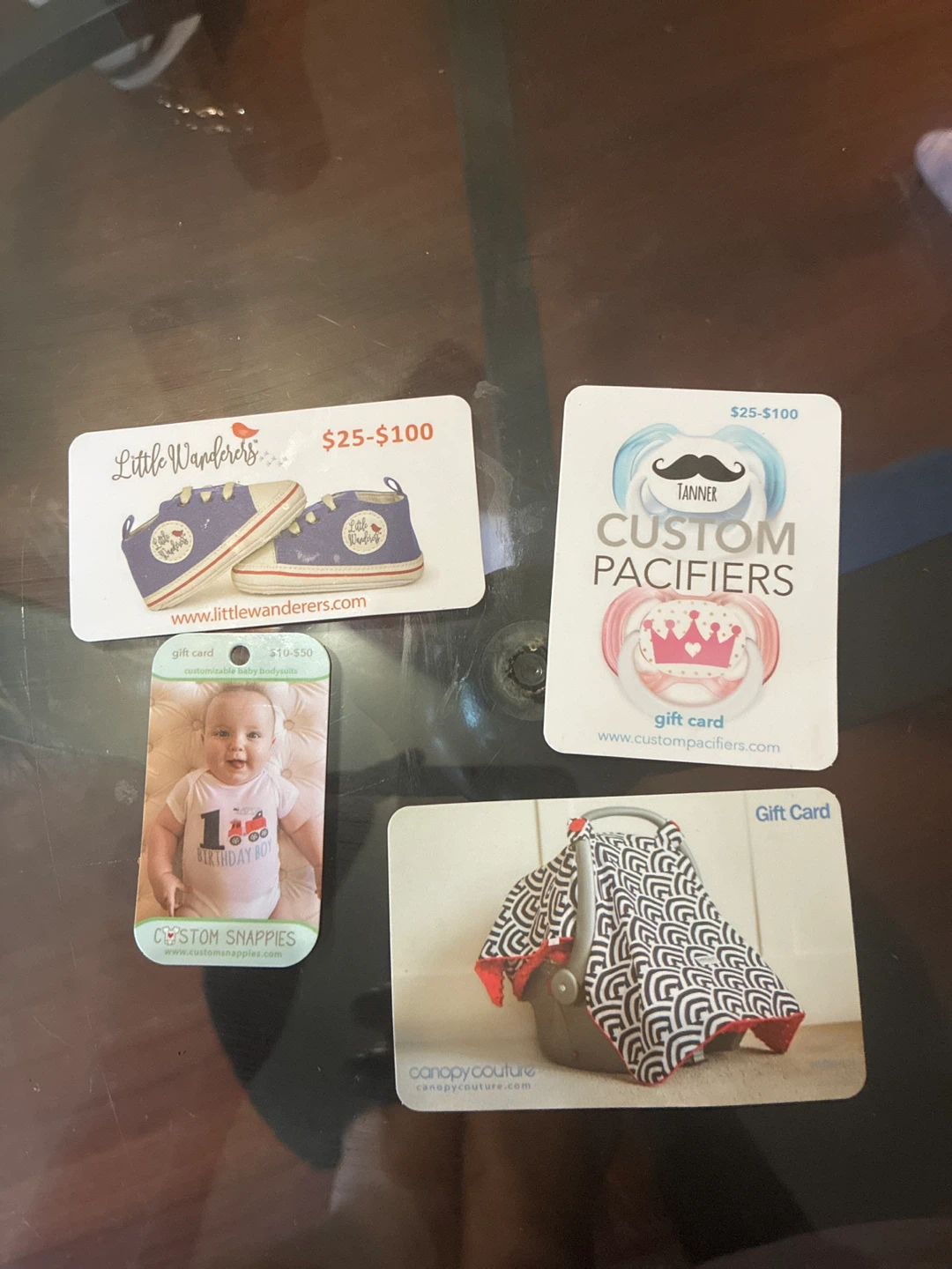 4 gift card difference price  baby