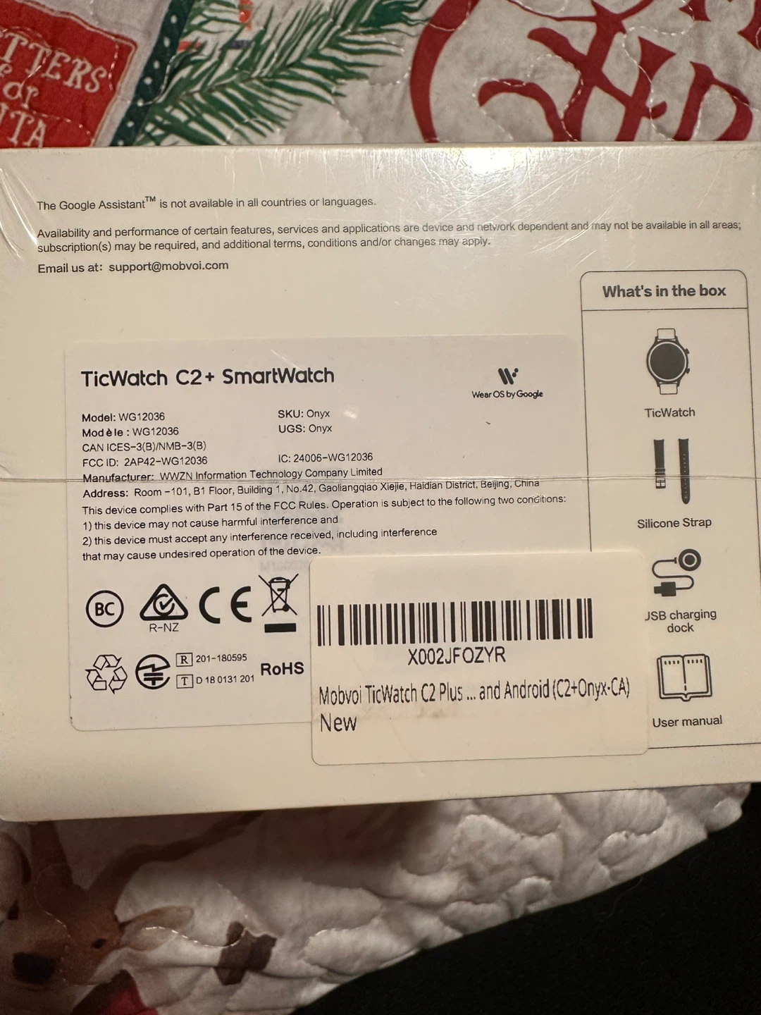 TicWatch C2+ Smartwatch Onyx - photo 2