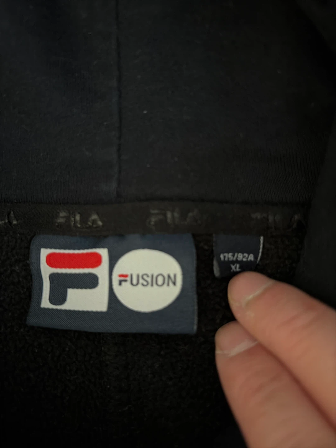 Fila Fusion Sherpa Hoodie XL Black - photo 2