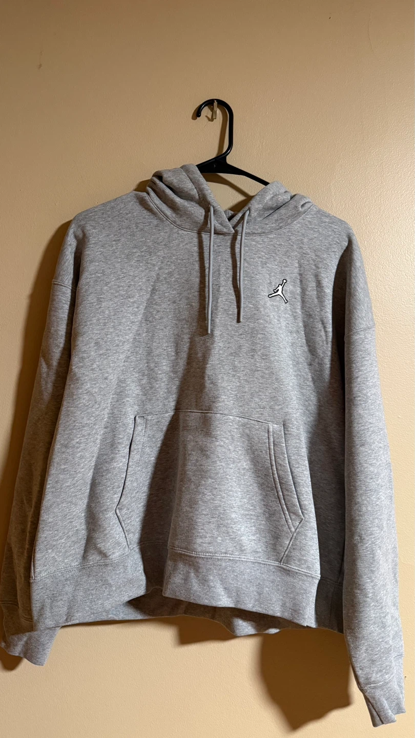 Jordan Women's Grey Hoodie - Size S
