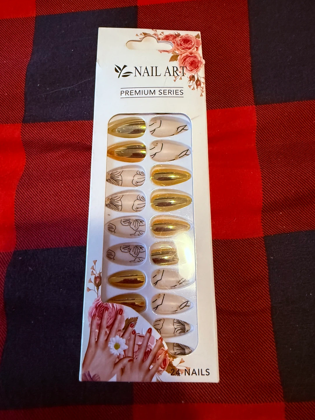 Nail Art Premium Series False Nails - 24 Count