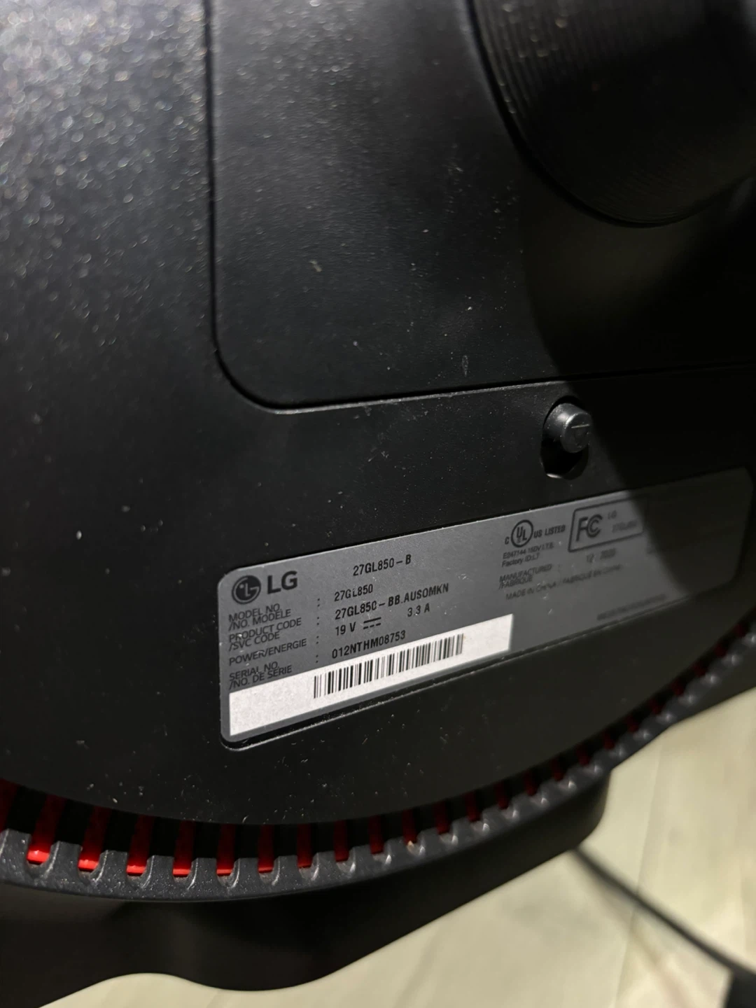 LG 27GL850-B 27-inch Gaming Monitor - photo 5