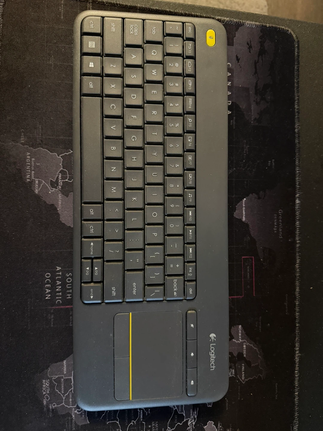 Logitech K400 Plus Wireless Keyboard w/ Trackpad