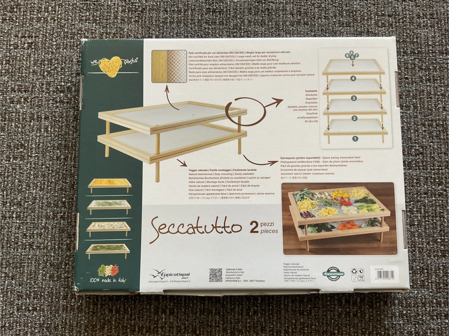 Epicuisinal Secatutto Food Dryer Trays (2 Pieces) - photo 2