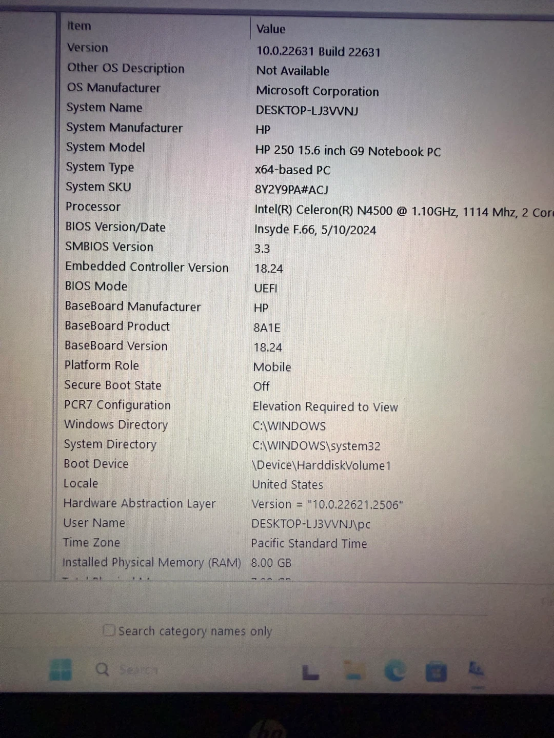 HP 250 G9 Notebook Laptop New Model - photo 5