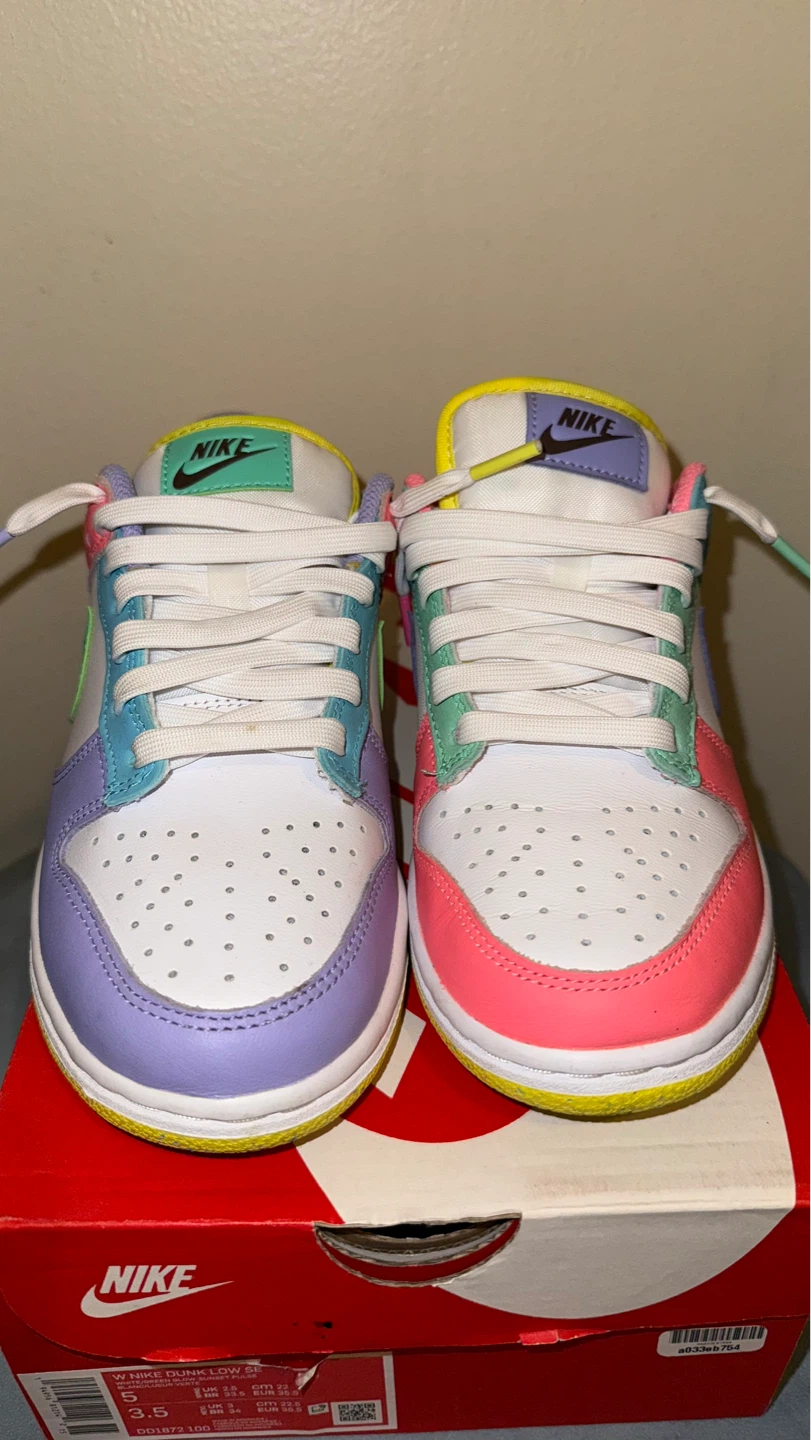 Nike Dunk Low Candy Shoes - Women's Size 5 - photo 2