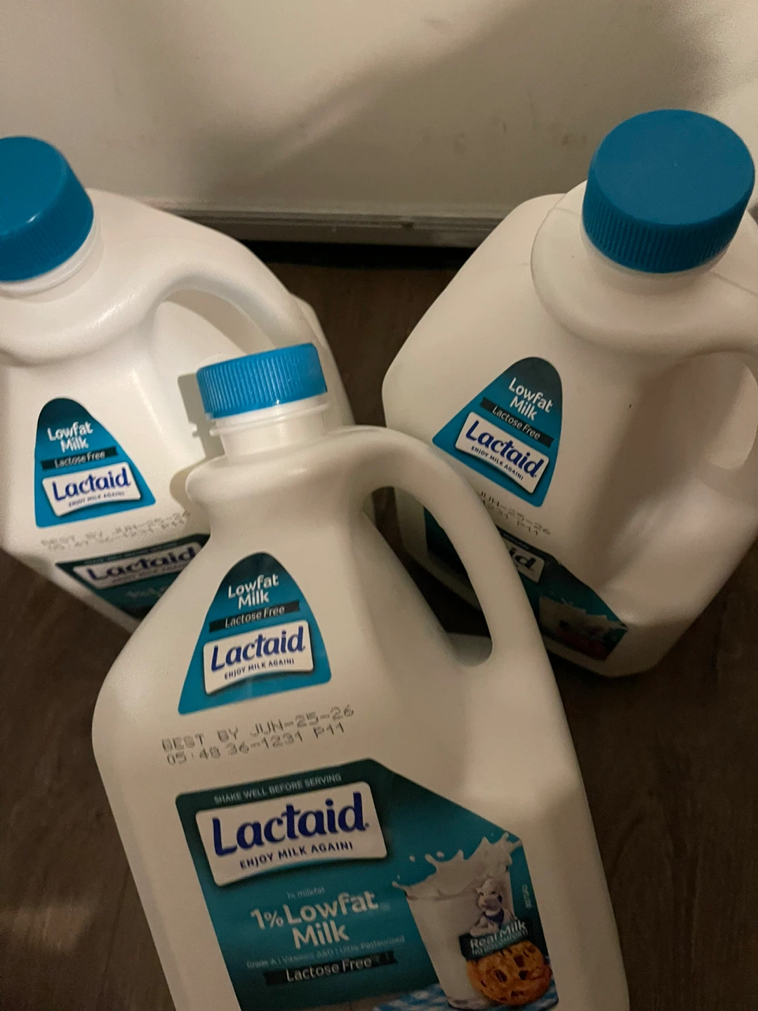 🌱 Lactaid Lowfat Milk - 3 Gallons