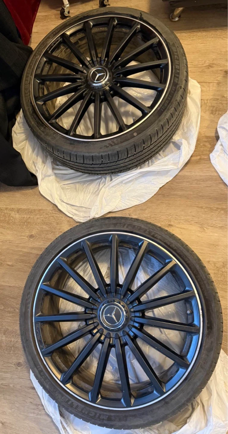 OEM 21” AMG Rims + Brand New Tires – GLB 2021 - photo 2
