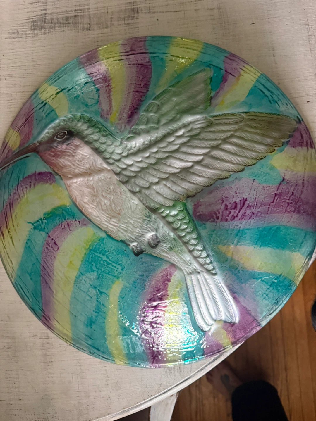 Decorative Hummingbird Plate