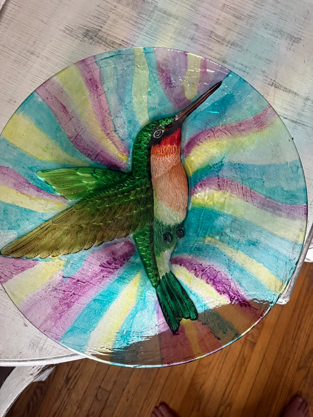 Decorative Hummingbird Plate - photo 2
