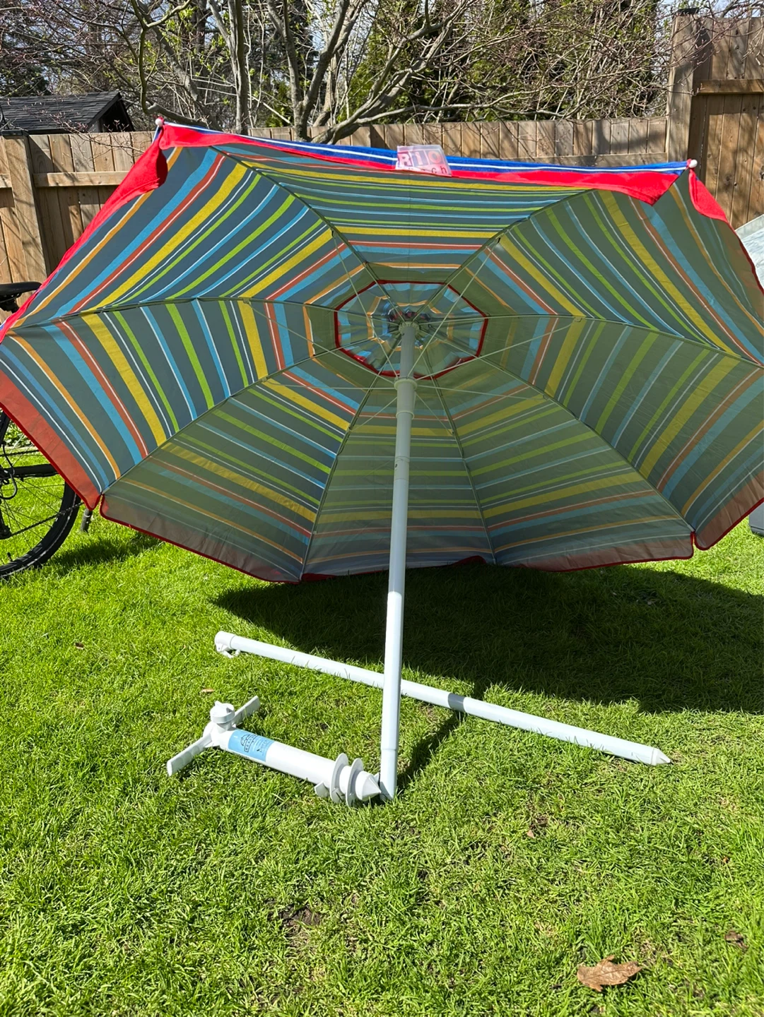 Beach Umbrella with Anchor - photo 2