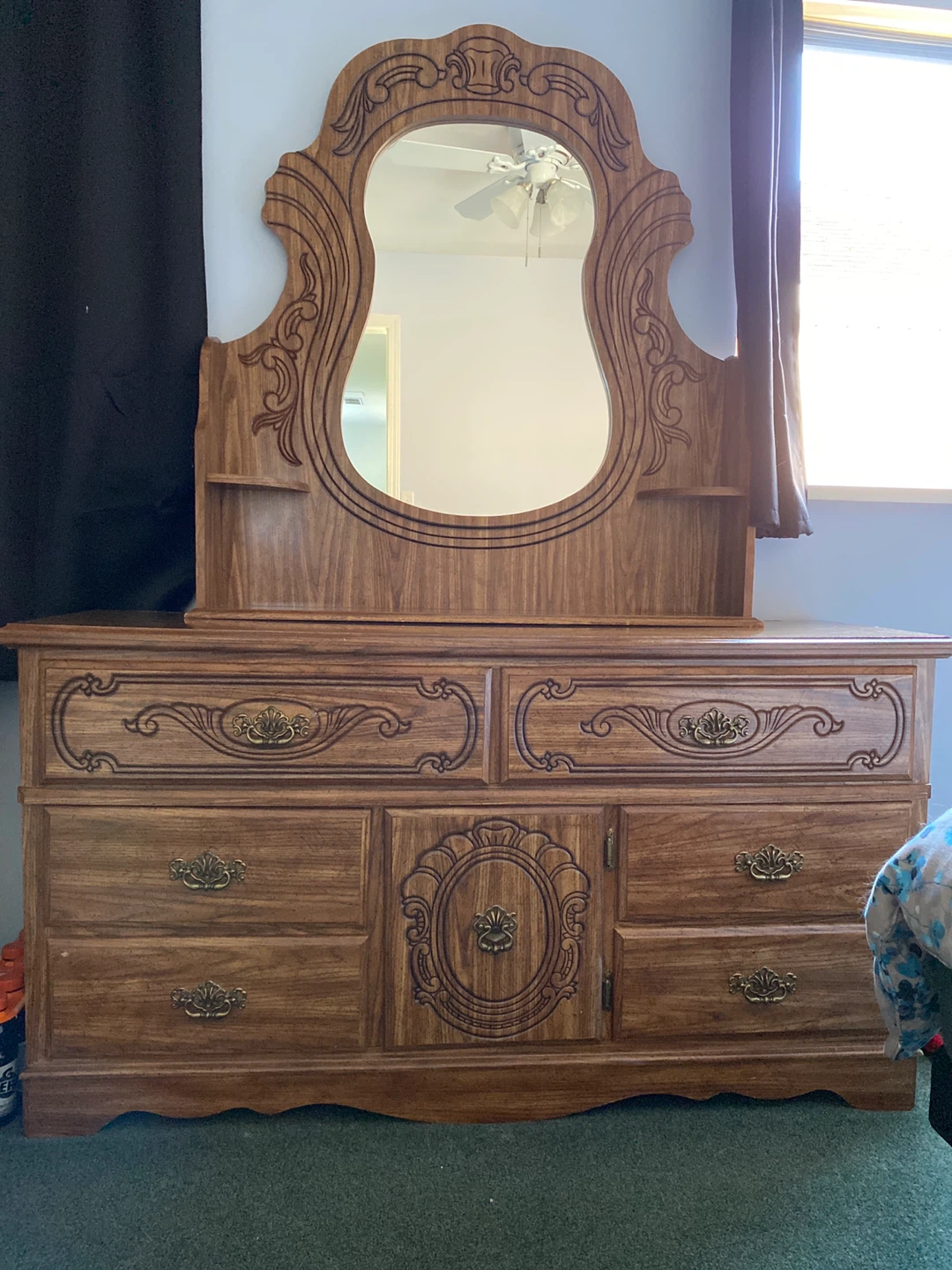 Solid Wood Dresser and Two Nightstands Set