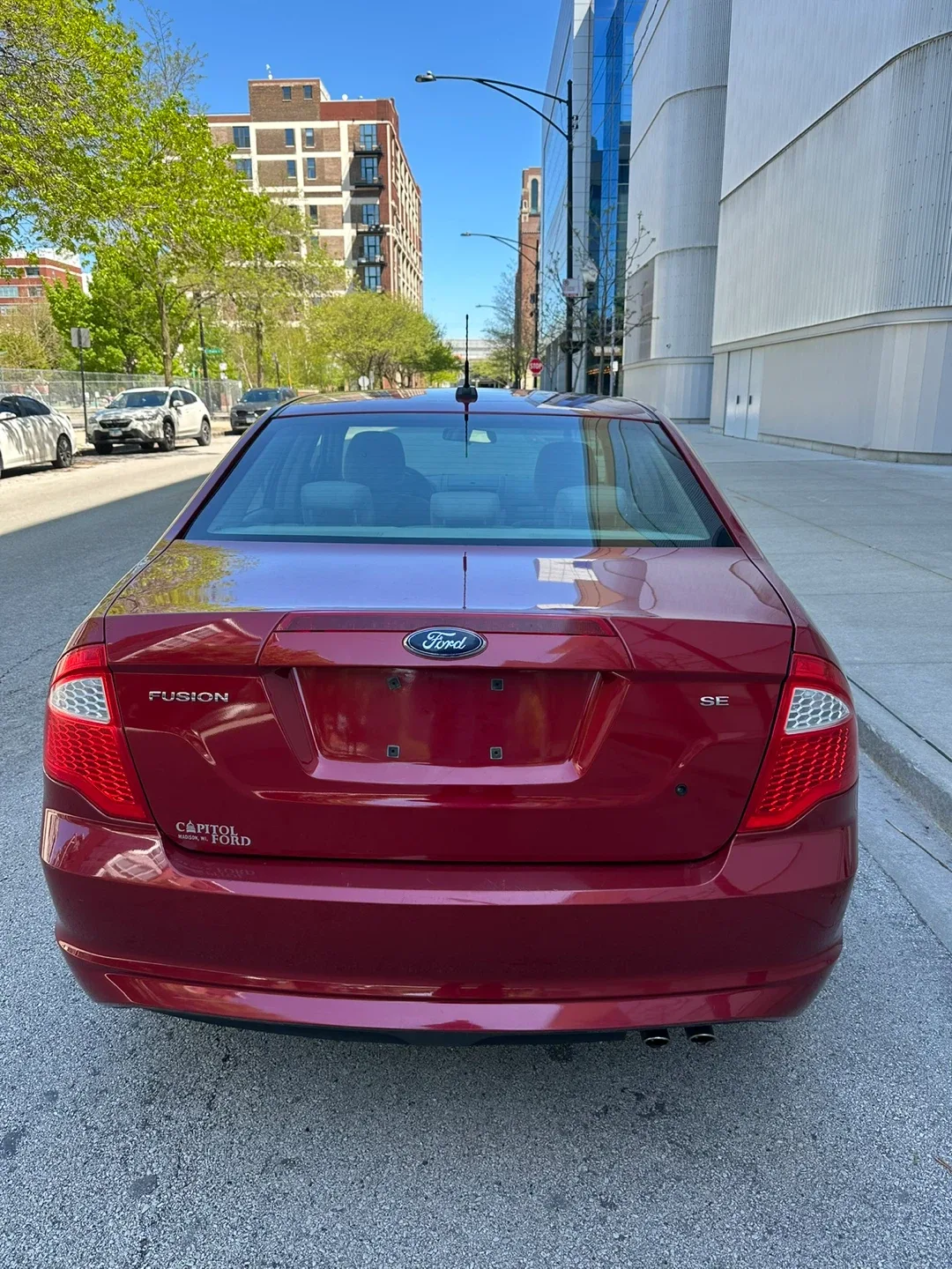 2010 Red Ford Fusion SE 96k miles - photo 4