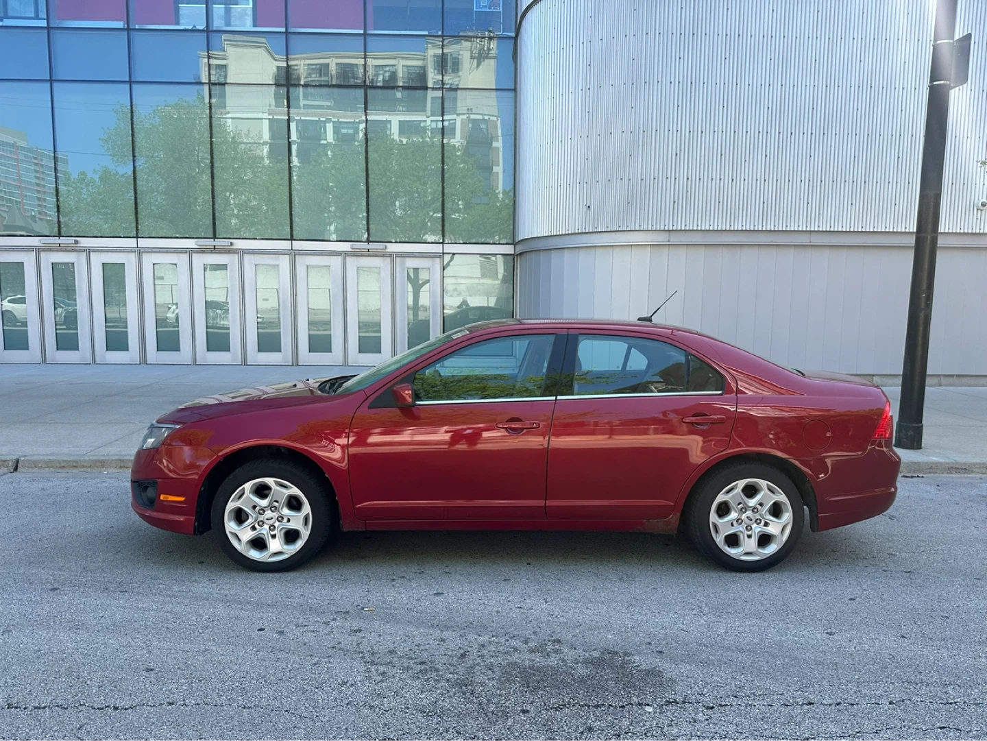 2010 Red Ford Fusion SE 96k miles - photo 2