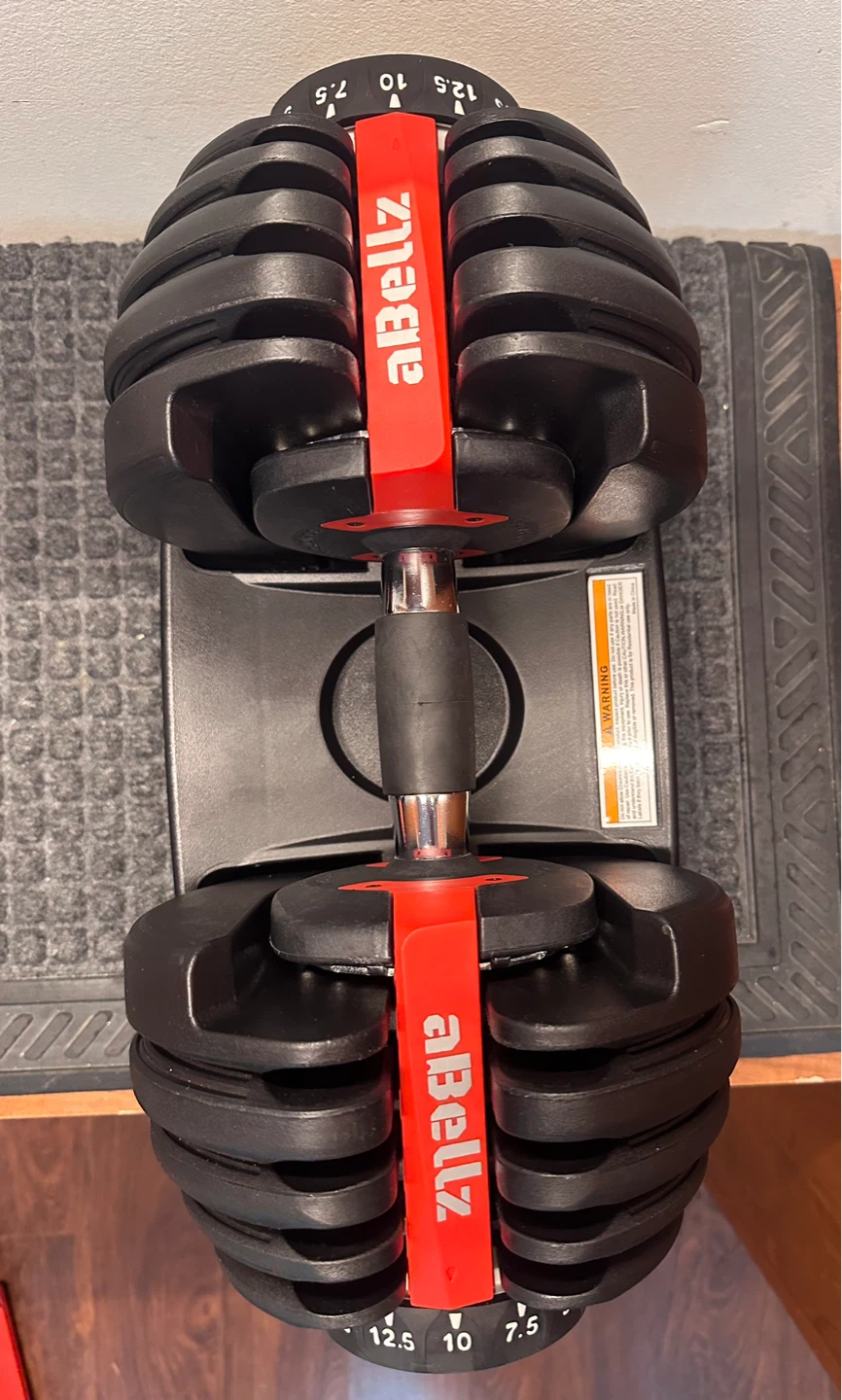 One Adjustable Dumbbell