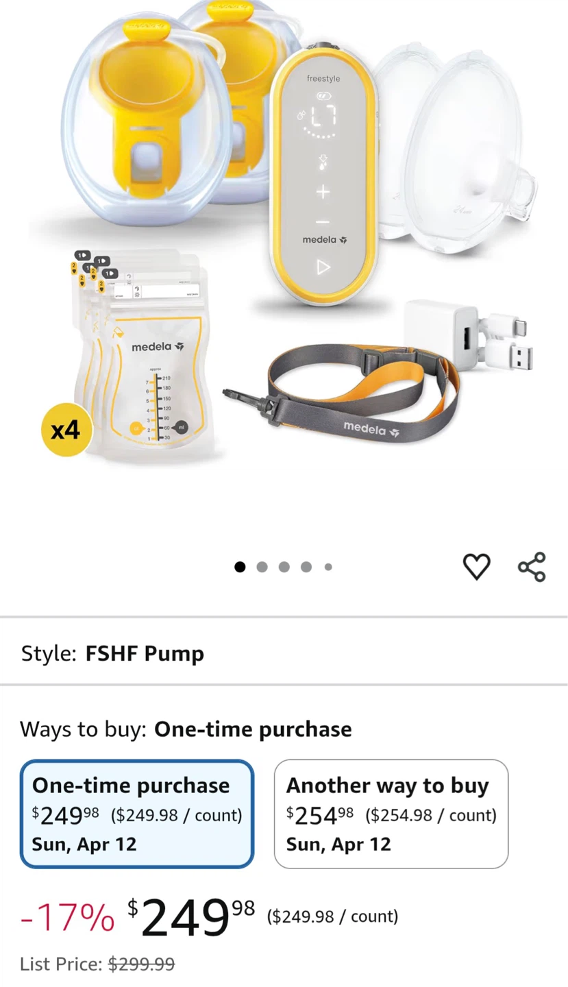 Medela Freestyle Hands-free Double Electric Breast Pump - photo 4