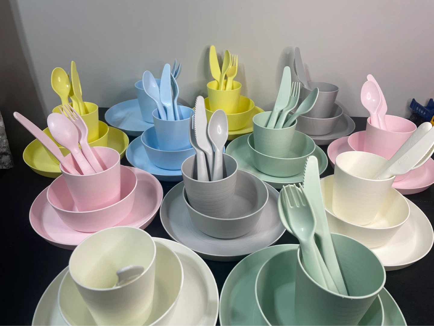 $10 for ALL 🥳 10 IKEA Kids Dinnerware Sets (6 Colours)