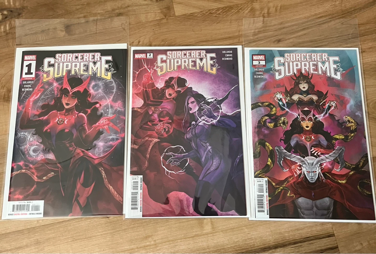 Sorcerer Supreme #1-3 Comic Books