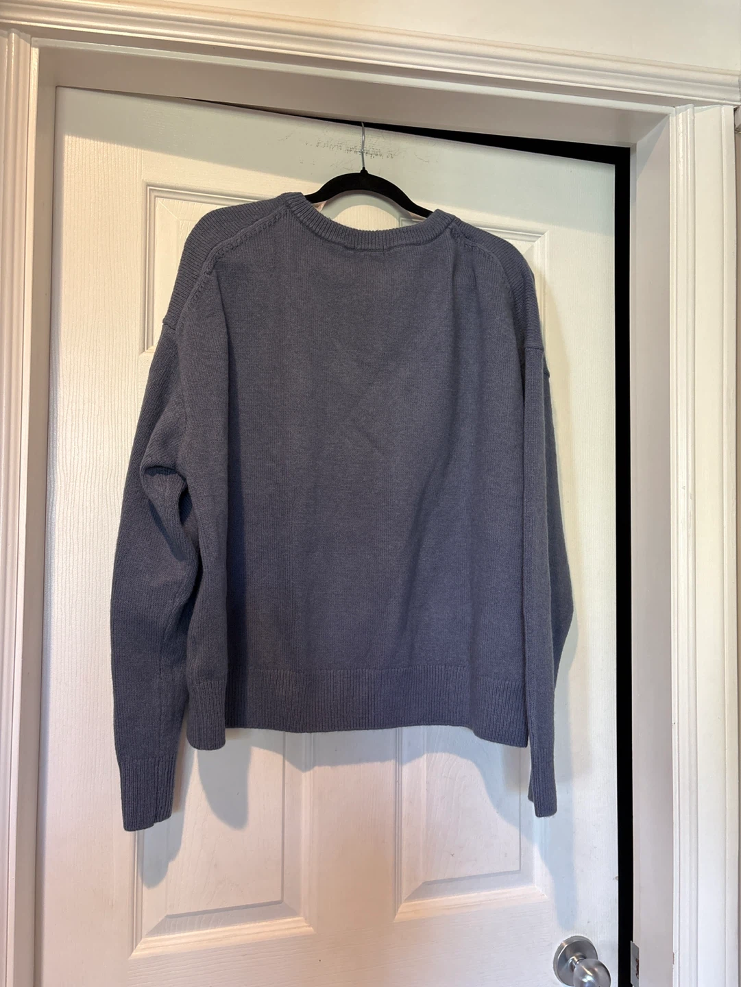 Brand New H&M Blue V-Neck Sweater - XXL - photo 5