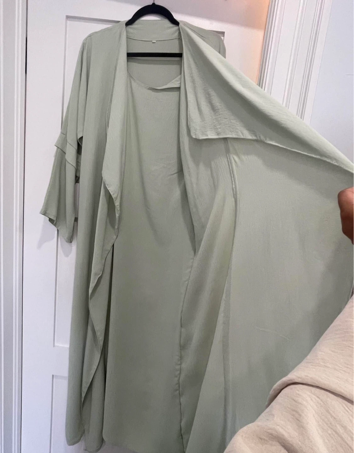 Sage Green Abaya One Piece - photo 3