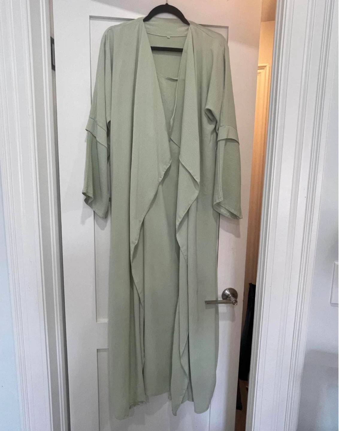 Sage Green Abaya One Piece - photo 4