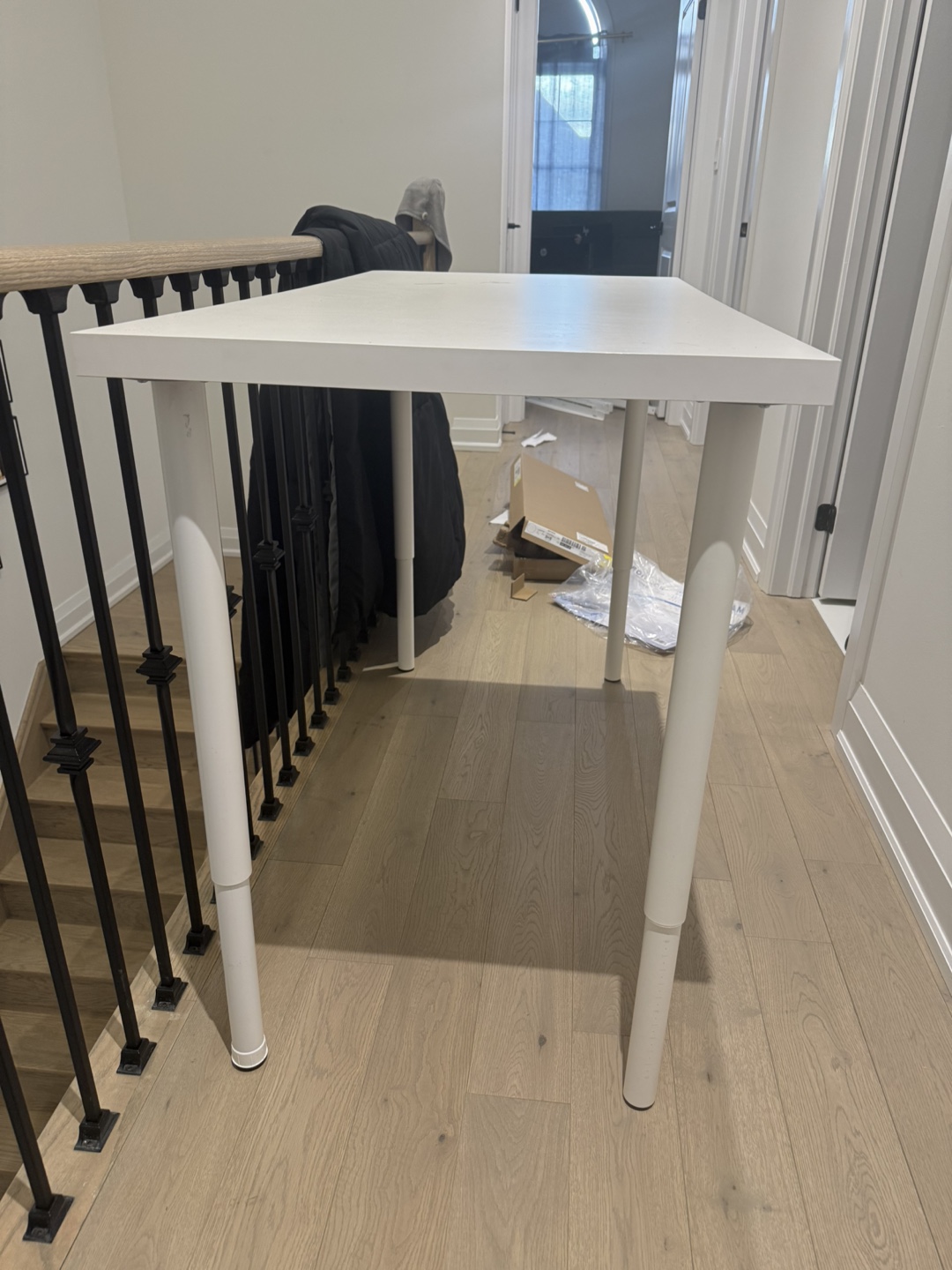 White IKEA LAGKAPTEN work desk/table (adjustable height) - photo 2