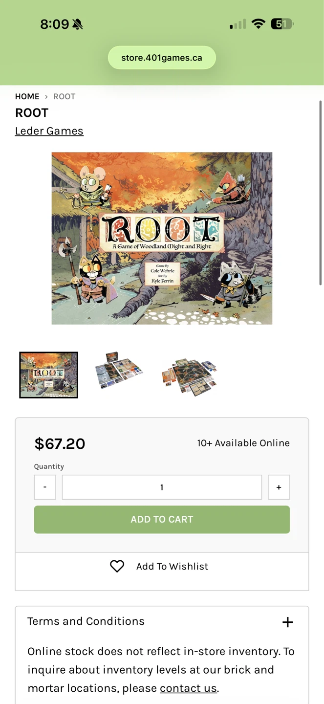 Root -Board game