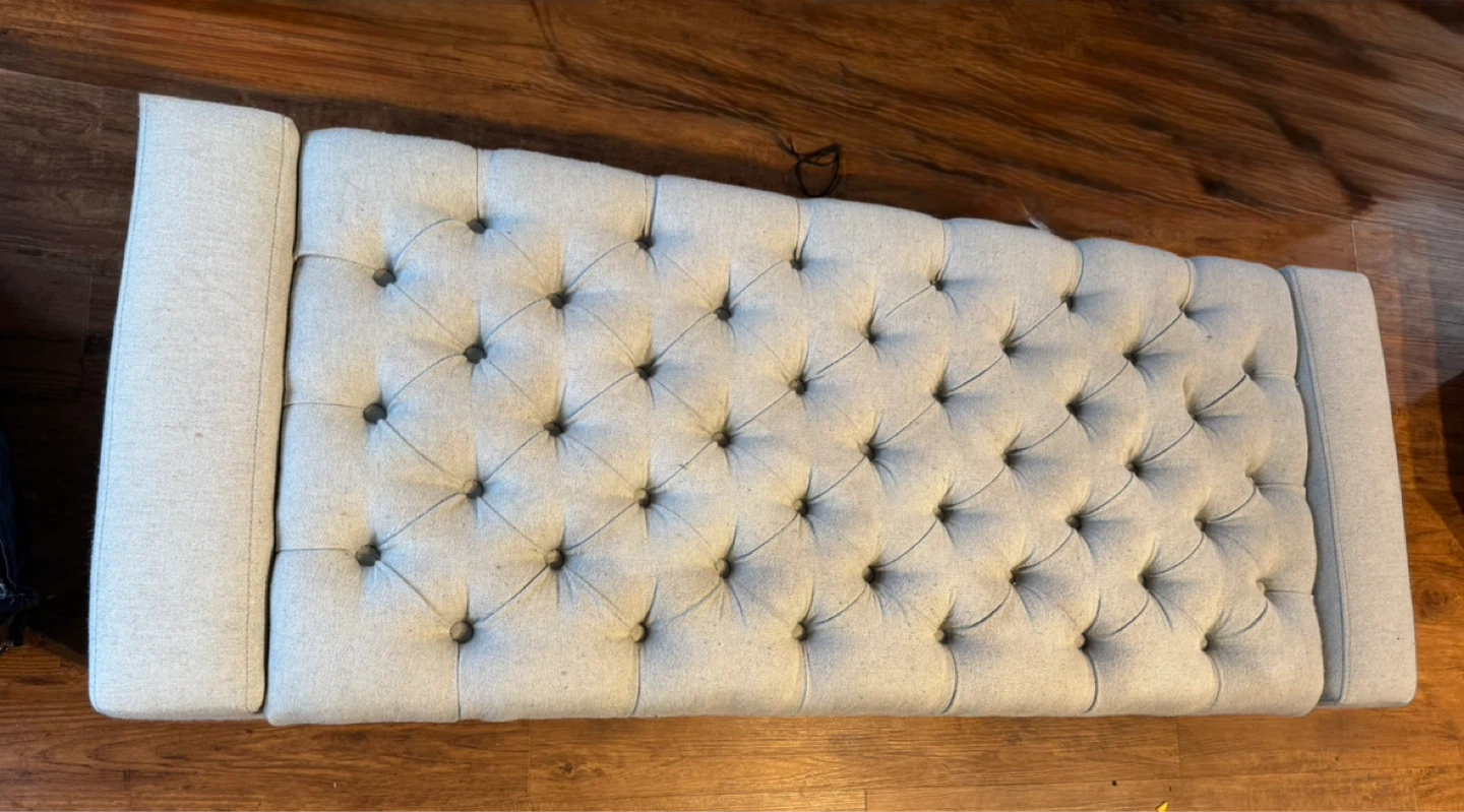 Tufted Storage Ottoman Bench