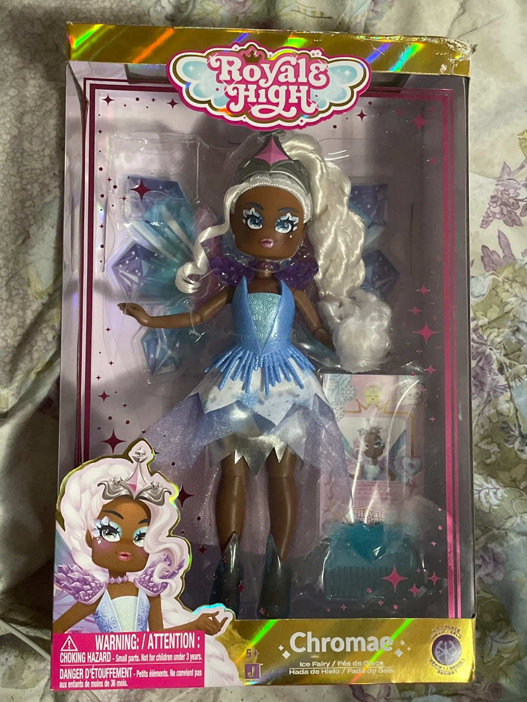Royale High Chromae Ice Fairy Doll