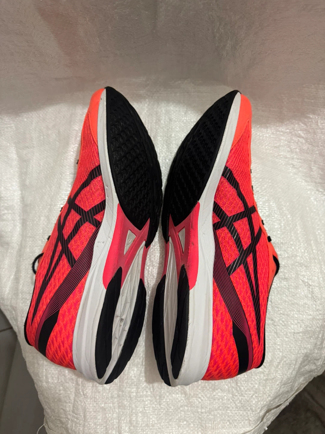 Asics Lite-Racer Running Shoes - Neon Orange/Black - photo 4