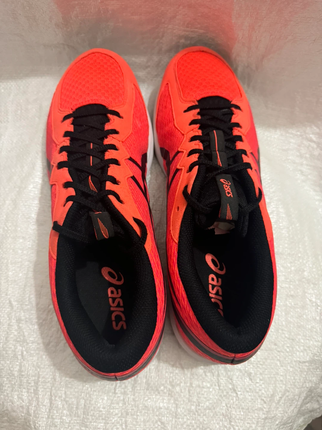 Asics Lite-Racer Running Shoes - Neon Orange/Black - photo 3