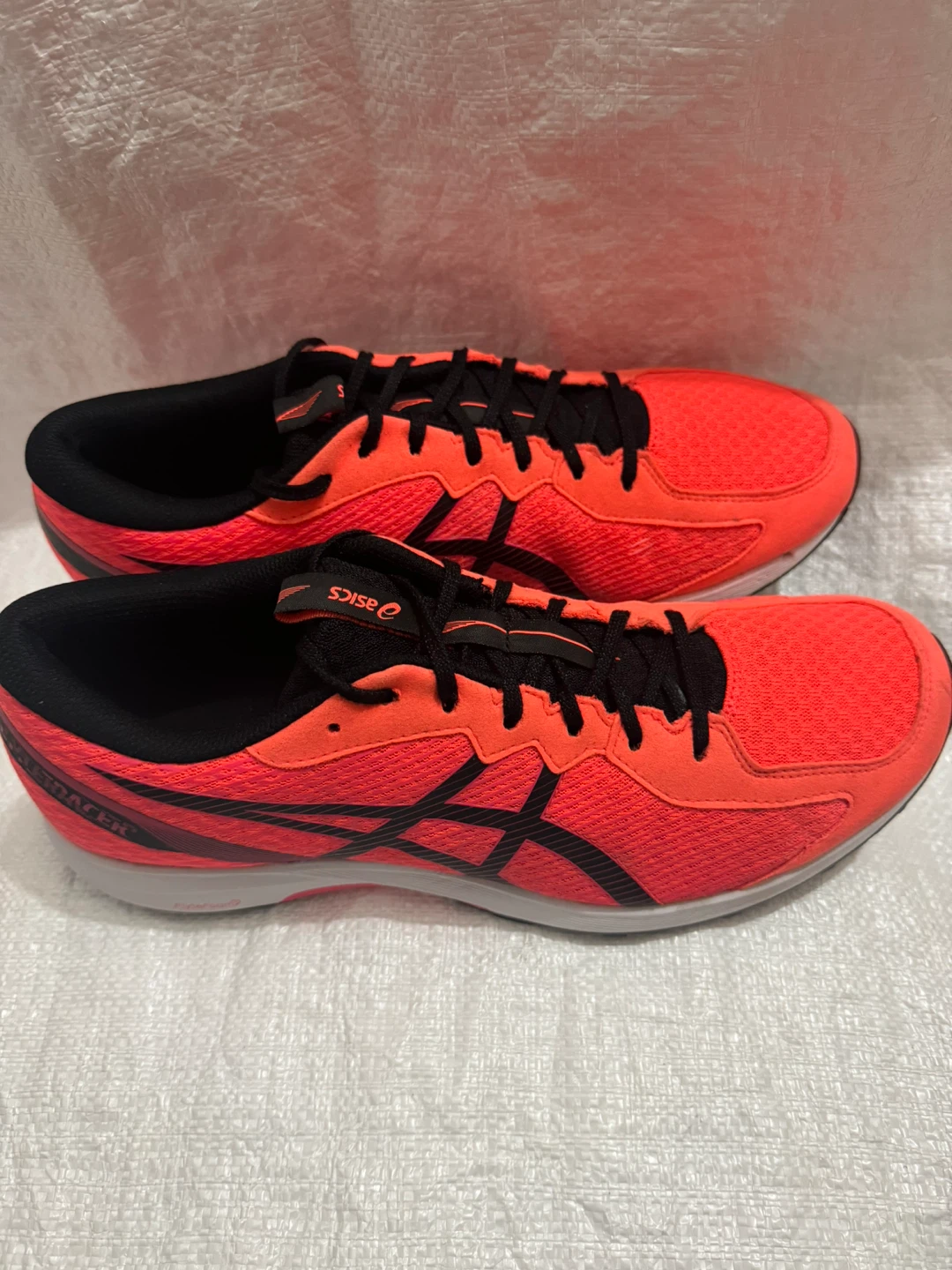Asics Lite-Racer Running Shoes - Neon Orange/Black - photo 2