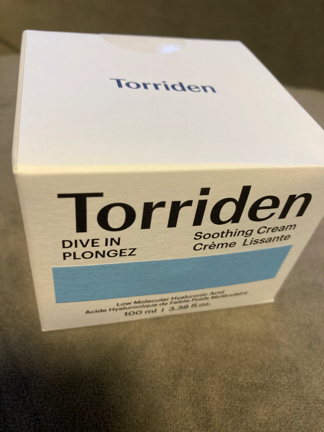 Torriden Dive In Soothing Cream 100ml Korean Skincare