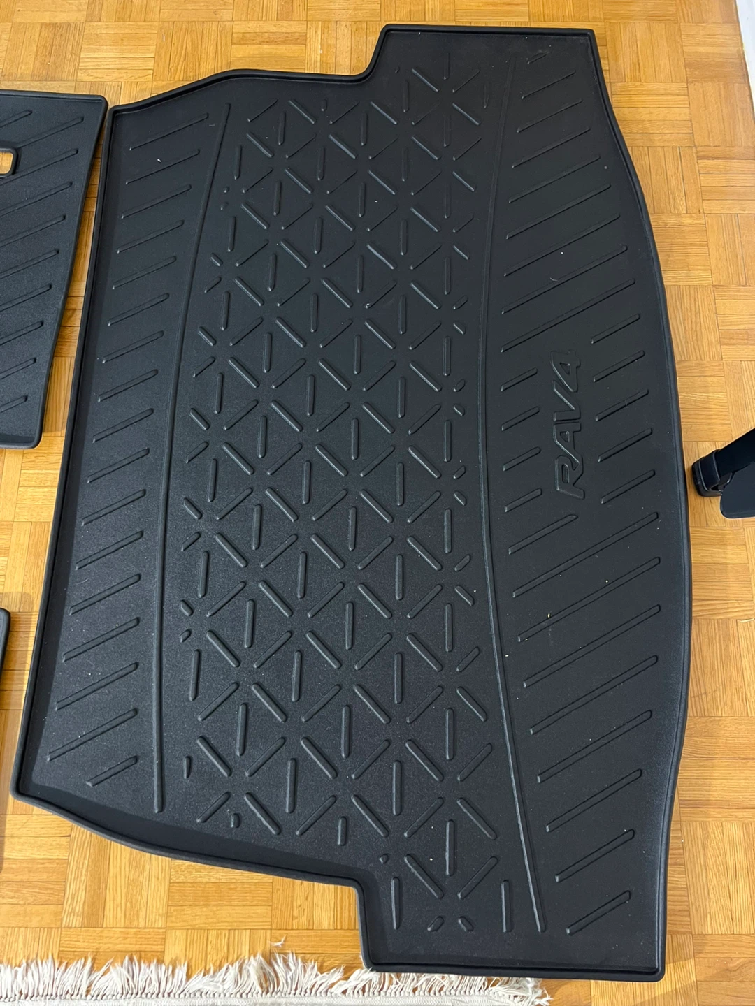 Trunk mat & rear seat mat for Toyota RAV4  & Cargo cover - photo 4