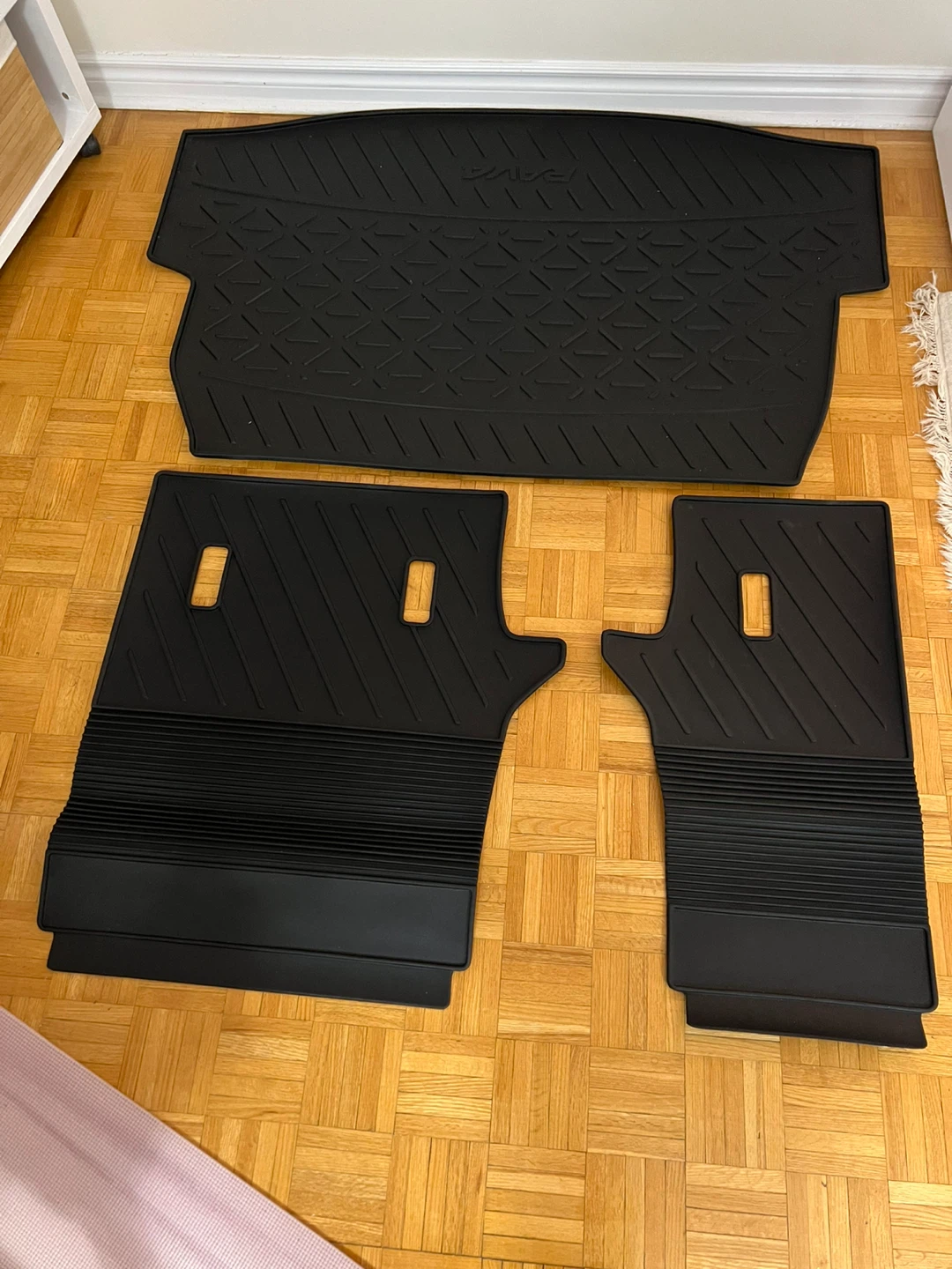 Trunk mat & rear seat mat for Toyota RAV4  & Cargo cover - photo 3