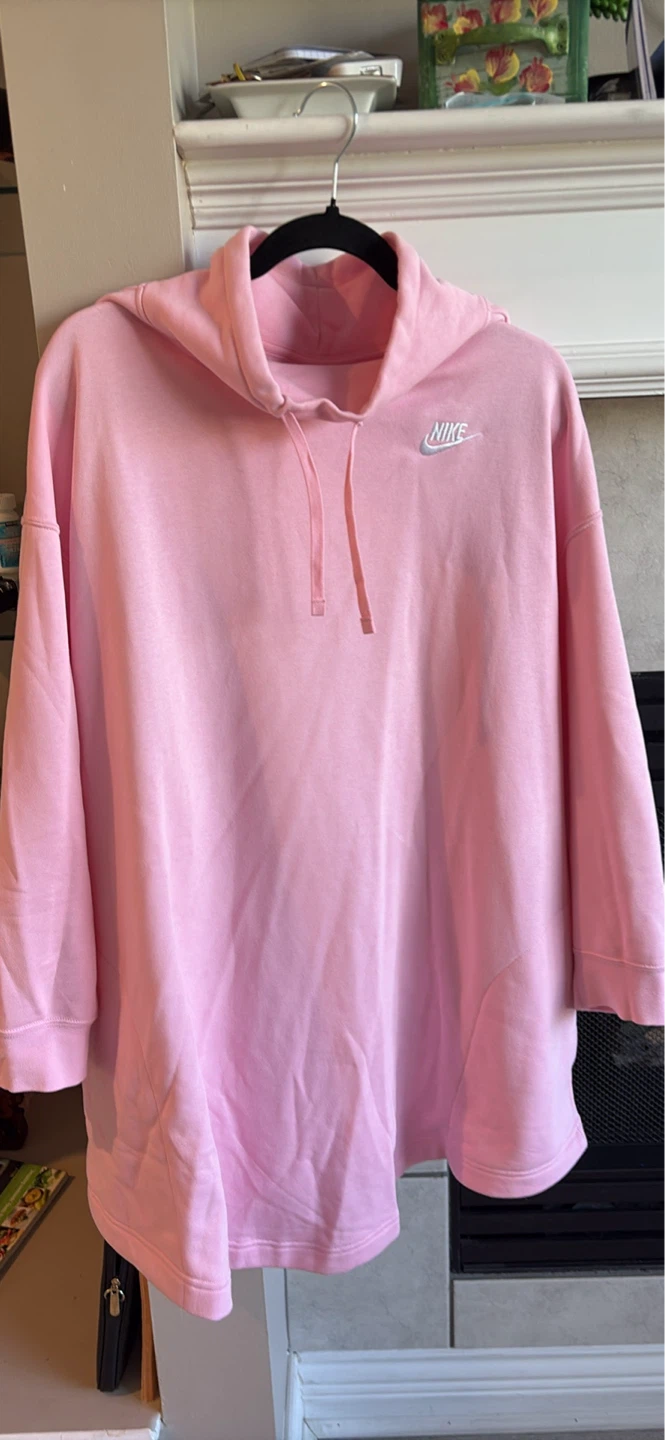 Pink Nike Pullover Hoodie size 4 X - photo 2