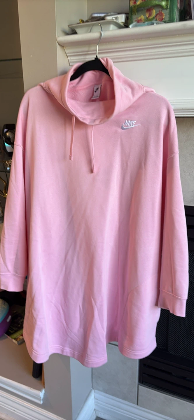 Pink Nike Pullover Hoodie size 4 X