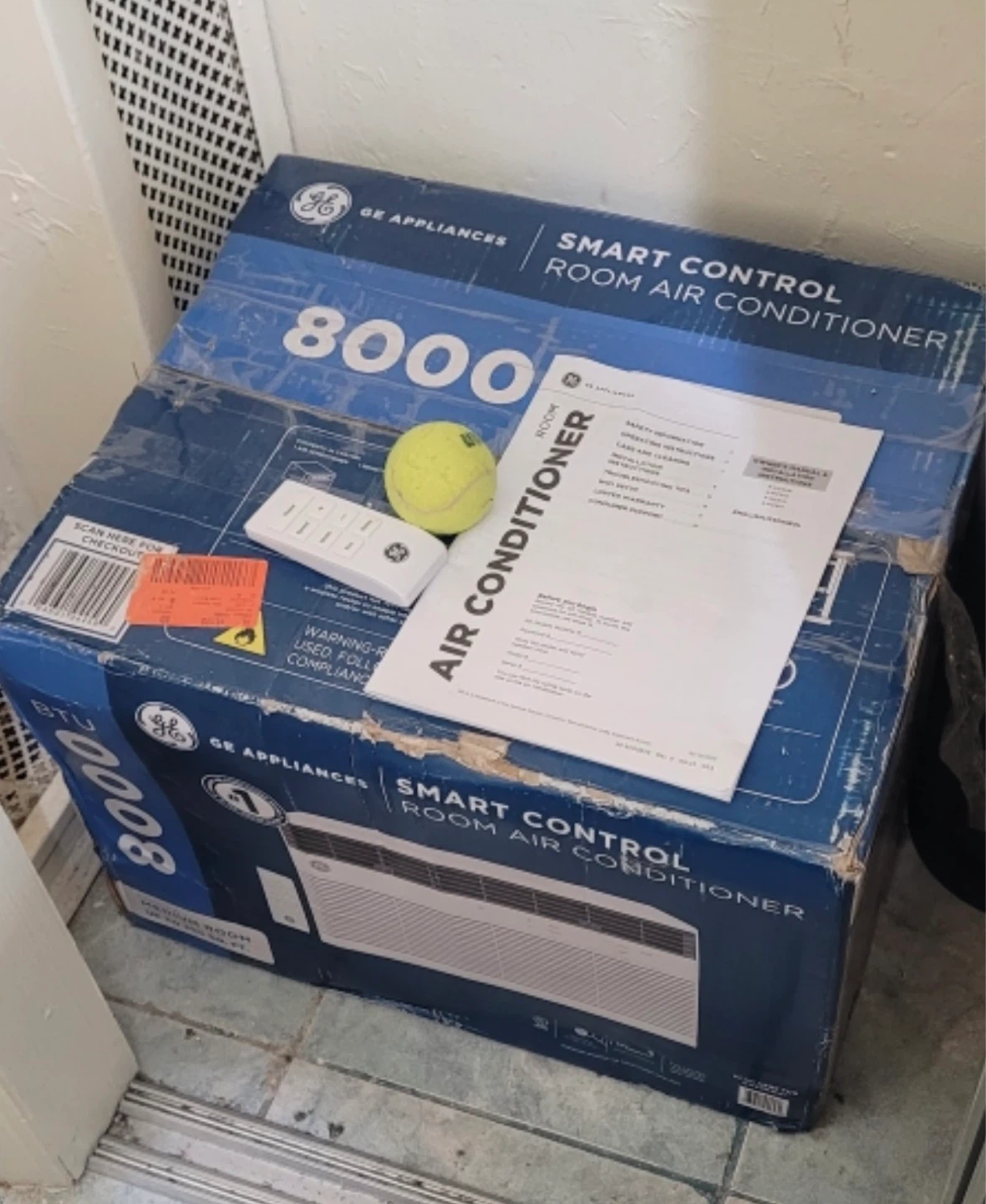 GE Appliances 8000 BTU Smart Control Room Air Conditioner