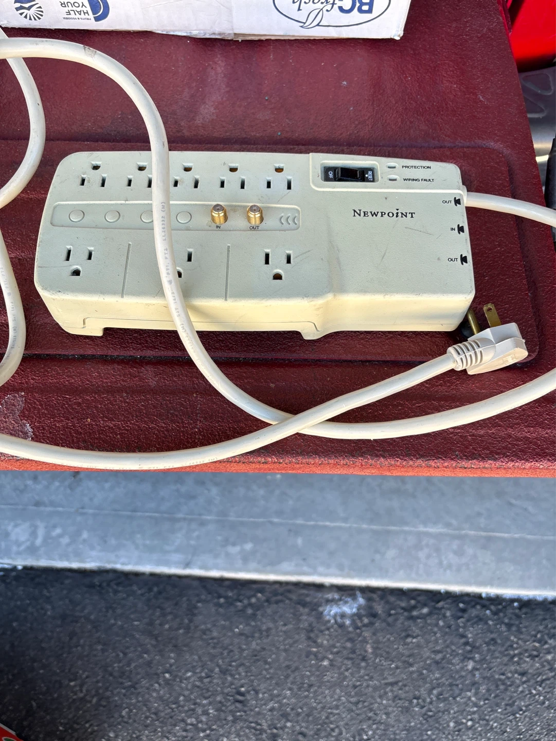 Newpoint Surge Protector Power Strip - photo 2