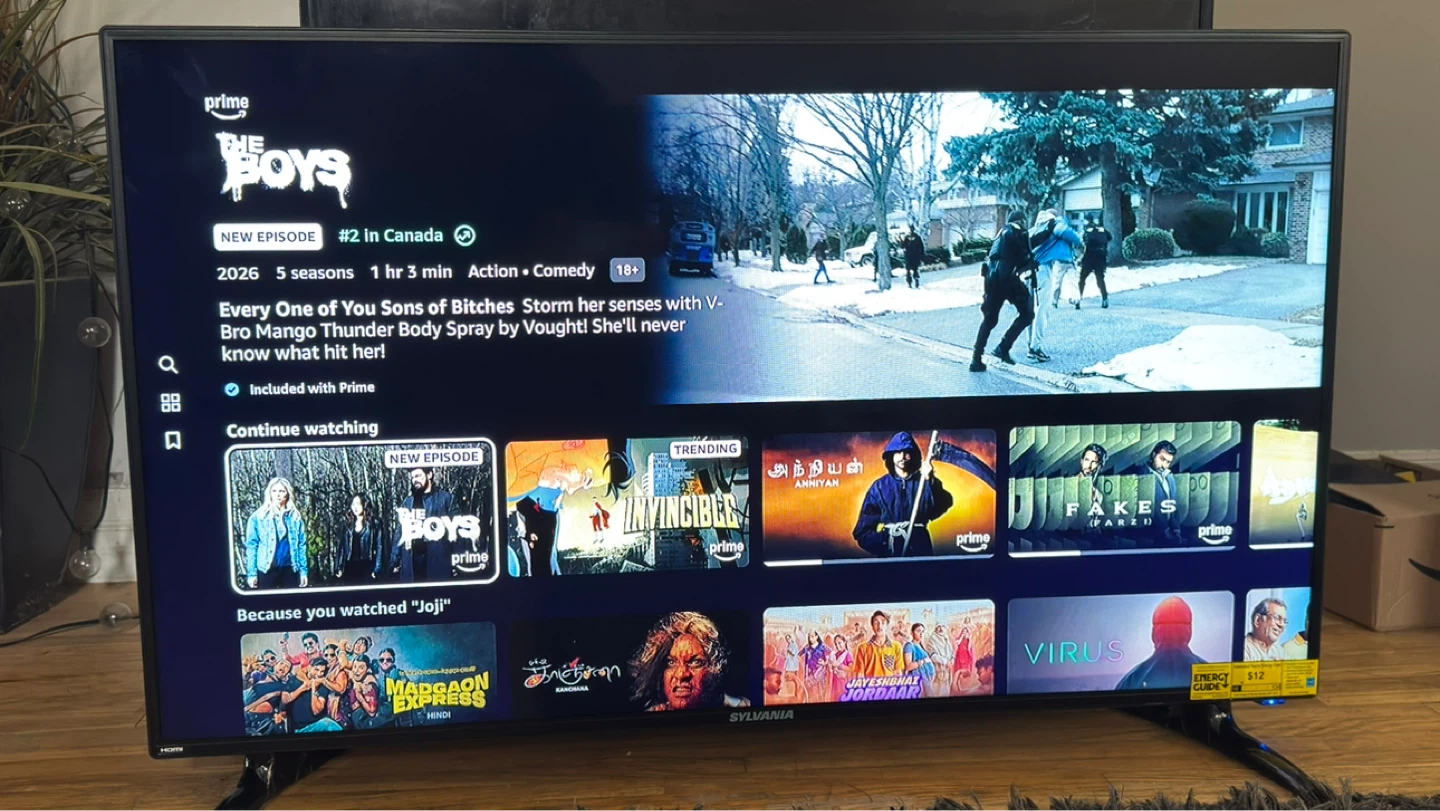 Sylvania 50" LED TV 1080p