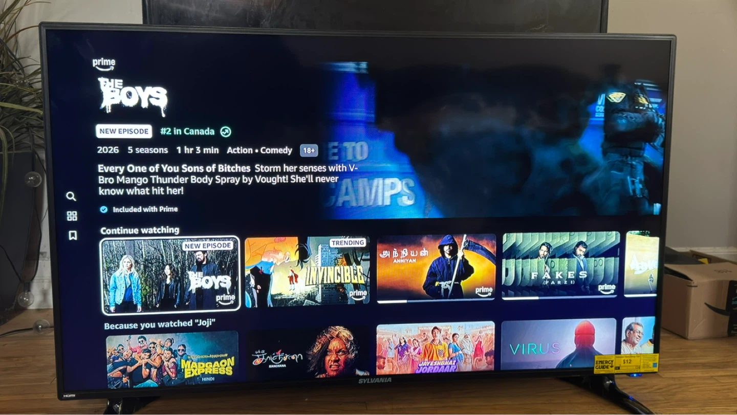 Sylvania 50" LED TV 1080p - photo 2