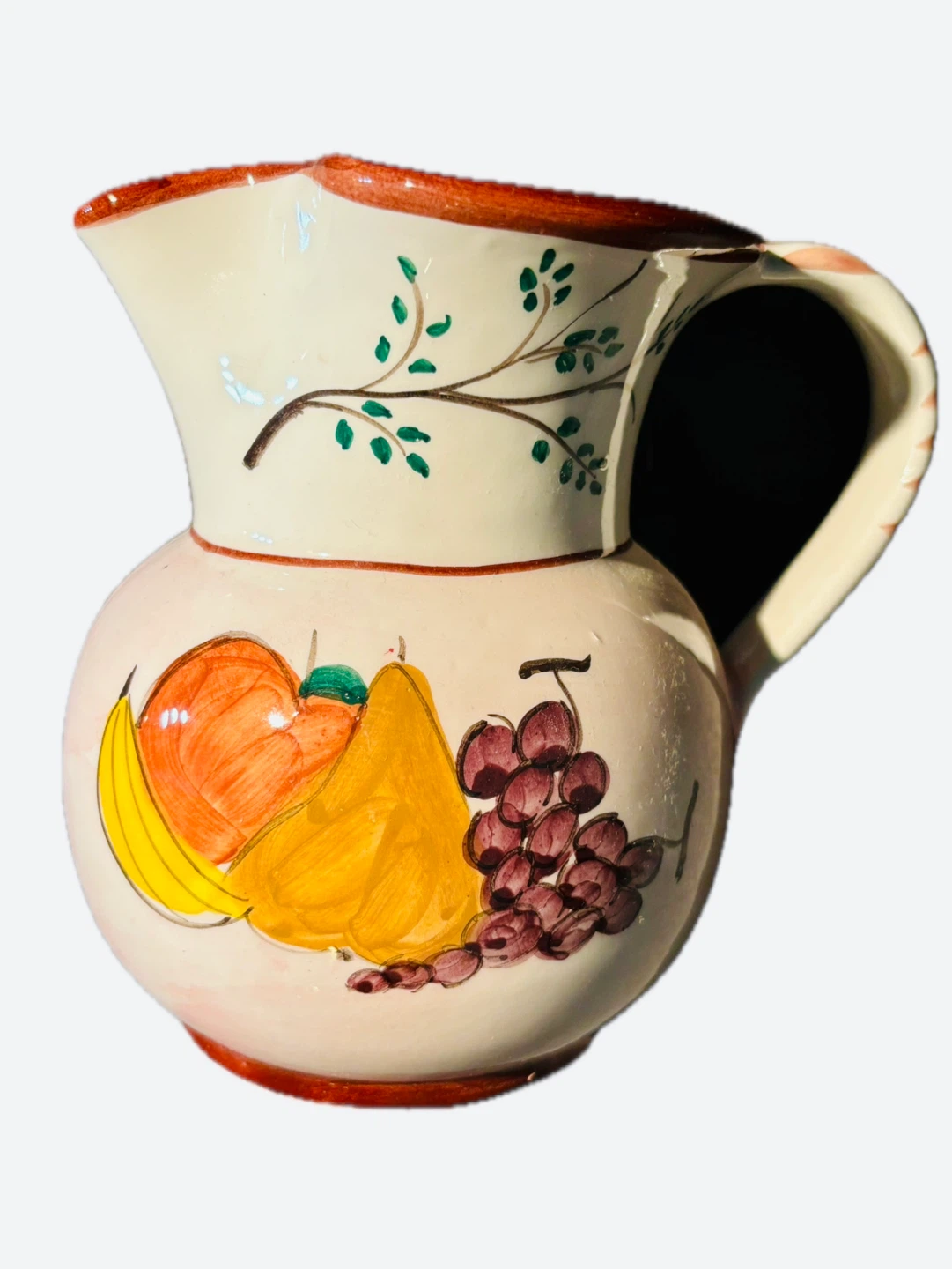 Vintage Italian Ceramic Pitcher